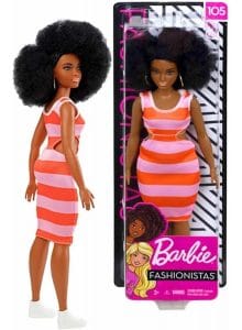 curvy Afro-American Barbie