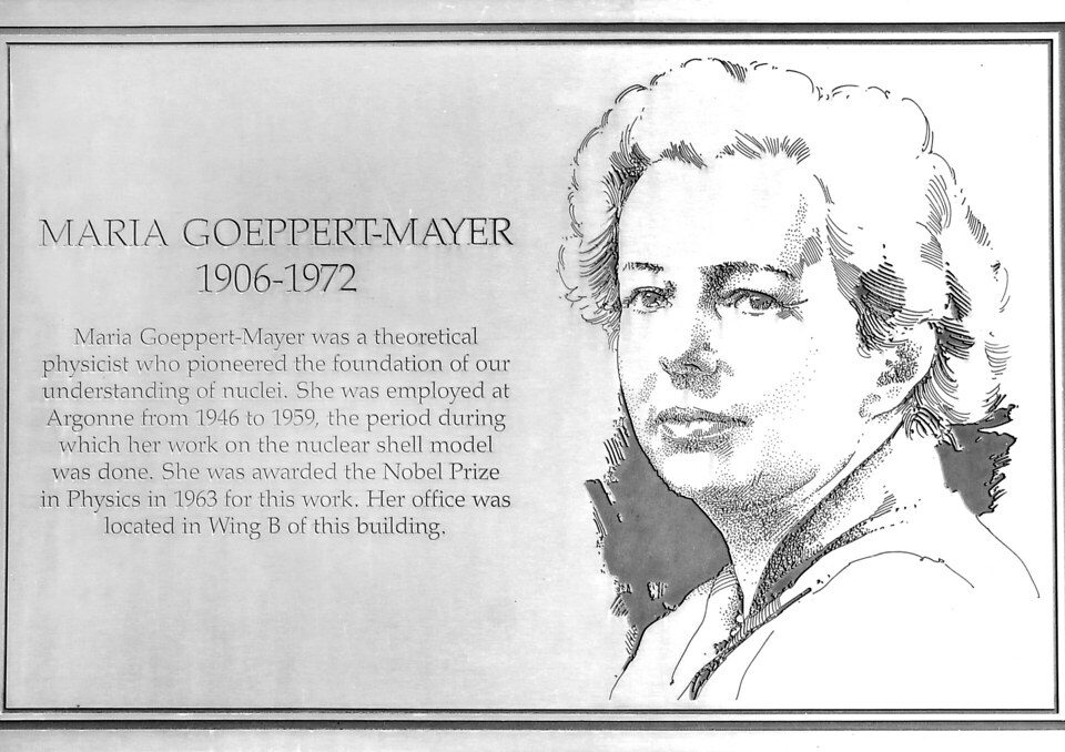 Influential Women - Maria Goeppert Mayer