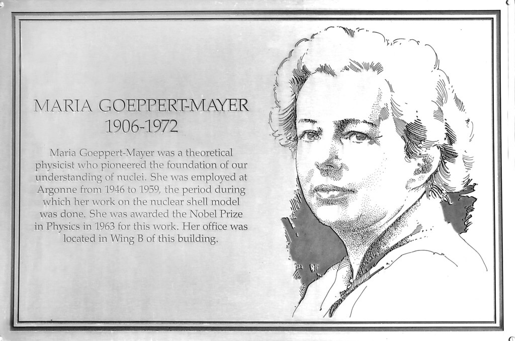 Influential Women - Maria Goeppert Mayer
